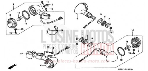 WINKER (2) VT600CX de 1999